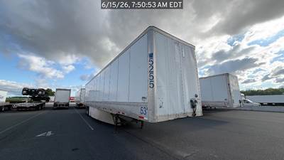 Wabash 53 ft Dry Van Trailer - Swing Door, Air Ride, Sliding Axle