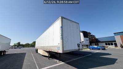Wabash 53 ft Dry Van Trailer - Swing Door, Air Ride, Sliding Axle