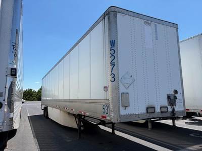 Wabash 53 ft Dry Van Trailer - Swing Door, Air Ride, Sliding Axle