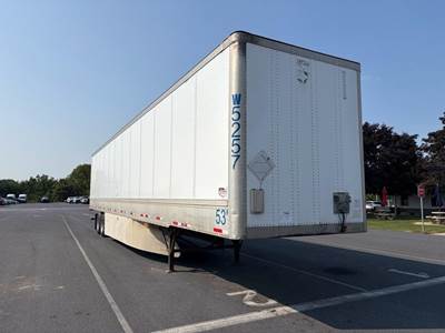 Wabash 53 ft Dry Van Trailer - Swing Door, Air Ride, Sliding Axle