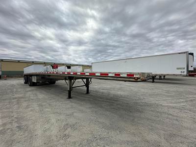 East 48x96 Combination Flatbed Trailer - Air Ride, Fixed Axle