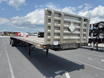 Fontaine 48x102 Combination Flatbed Trailer - Air Ride, Fixed Axle