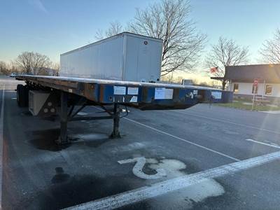 Great Dane 45x96 Steel Flatbed Trailer - Spring, Sliding Axle