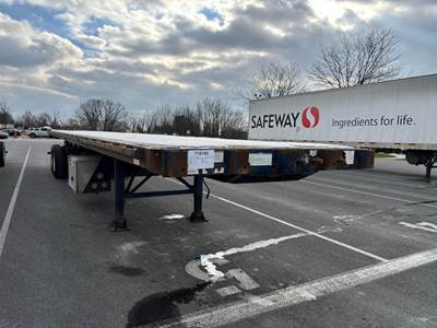 Great Dane 45x96 Steel Flatbed Trailer - Spring, Sliding Axle