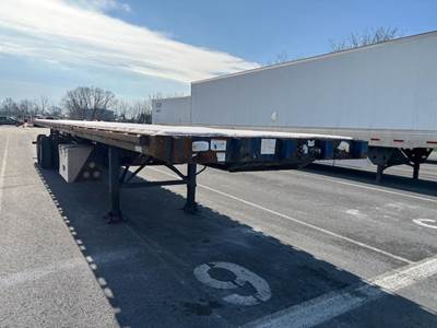Great Dane 45x96 Steel Flatbed Trailer - Spring, Sliding Axle