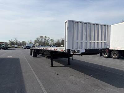 Great Dane 48x102 Combination Flatbed Trailer - Air Ride, Fixed Axle