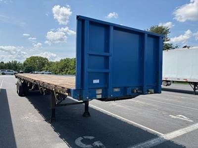Great Dane 45x96 Steel Flatbed Trailer - Spring, Sliding Axle