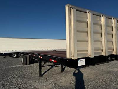Great Dane 38x102 Steel Flatbed Trailer - Air Ride, Sliding Axle
