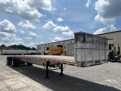 MAC 48x102 Flatbed Trailer - Air Ride, Fixed Axle