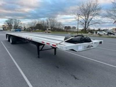 Transcraft 53x102 Combination Flatbed Trailer - Air Ride, Fixed Axle