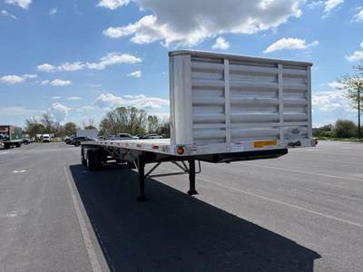 UTILITY 48x102 Combination Flatbed Trailer - Air Ride, Fixed Axle