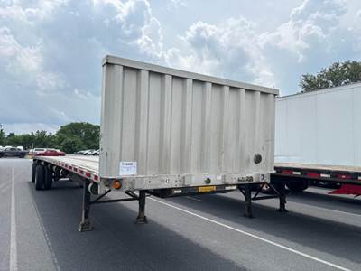 UTILITY 48x96 Combination Flatbed Trailer - Air Ride, Fixed Axle