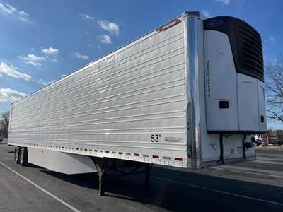 Great Dane 53 ft Reefer Trailer - Sliding Axle, Swing Door, Carrier