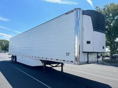 Great Dane 53 ft Reefer Trailer - Sliding Axle, Swing Door, Carrier