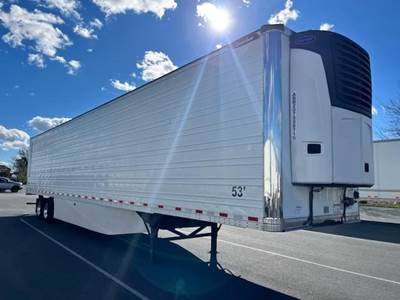 Great Dane 53 ft Reefer Trailer - Sliding Axle, Swing Door, Carrier