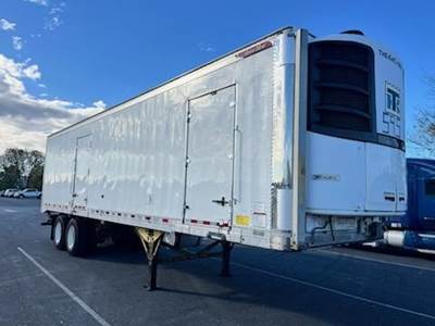 Great Dane 36 ft Reefer Trailer - Sliding Axle, Roll up Door, Thermo King