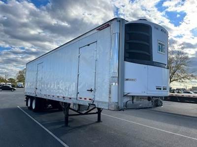 Great Dane 36 ft Reefer Trailer - Sliding Axle, Roll up Door, Thermo King