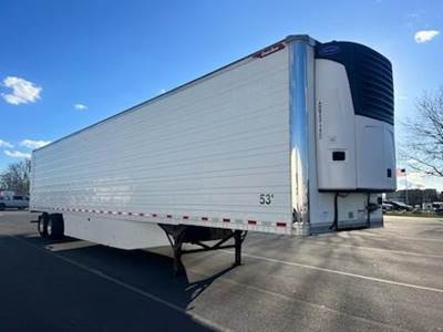 Great Dane 53 ft Reefer Trailer - Sliding Axle, Swing Door, Carrier