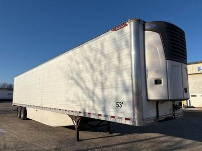Great Dane 53 ft Reefer Trailer - Sliding Axle, Swing Door, Carrier