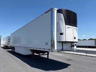 Great Dane 53 ft Reefer Trailer - Sliding Axle, Swing Door, Carrier