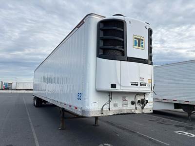 Great Dane 53 ft Reefer Trailer - Sliding Axle, Roll up Door, Thermo King, Multi-Temp