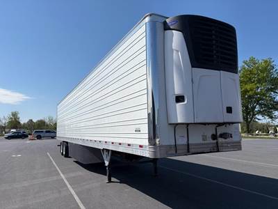 Hyundai 53 ft Reefer Trailer - Sliding Axle, Swing Door, Carrier