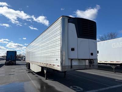 Hyundai 53 ft Reefer Trailer - Sliding Axle, Swing Door, Carrier