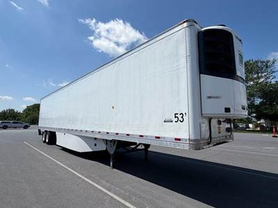 Hyundai 53 ft Reefer Trailer - Sliding Axle, Swing Door, Carrier