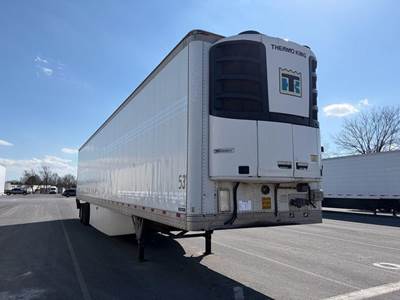 Hyundai 53 ft Reefer Trailer - Sliding Axle, Swing Door, Thermo King