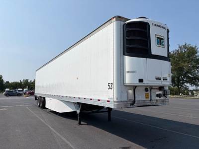 Hyundai 53 ft Reefer Trailer - Sliding Axle, Swing Door, Thermo King