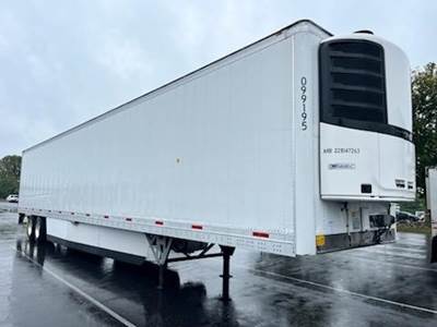 Wabash 53 ft Reefer Trailer - Sliding Axle, Roll up Door, Thermo King, Multi-Temp