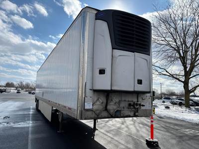 Wabash 53 ft Reefer Trailer - Sliding Axle, Roll up Door, Carrier