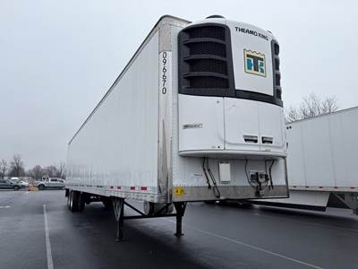 Wabash 53 ft Reefer Trailer - Sliding Axle, Roll up Door, Thermo King