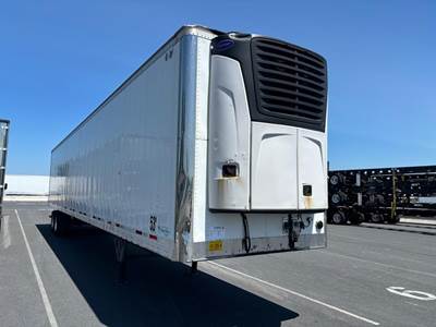 Wabash 53 ft Reefer Trailer - Sliding Axle, Swing Door, Carrier