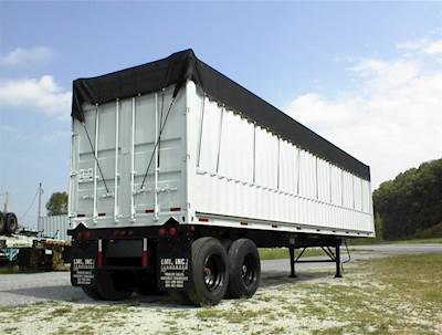 Custom Built EXTRA HD STEEL OPEN TOP Chip Trailer