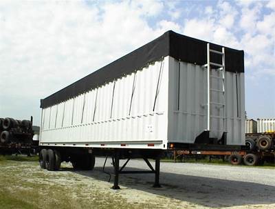 Custom Built Open Top Chip Trailer