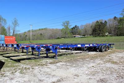 Hyundai 53' CHASSIS Container Trailer - Air Ride