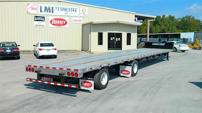 Dorsey DC53 17.5 Tires Drop Deck Trailer