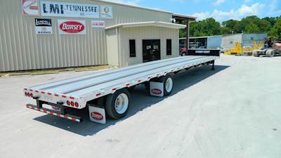 Dorsey DC53 22.5 Tires Drop Deck Trailer