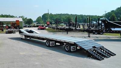 Dorsey DC53 BTR RAMPS Drop Deck Trailer