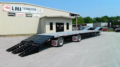 Dorsey DC53 BTR-RAMP Drop Deck Trailer