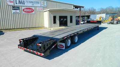 Dorsey DF53 BTR CLOSED TANDEM Drop Deck Trailer