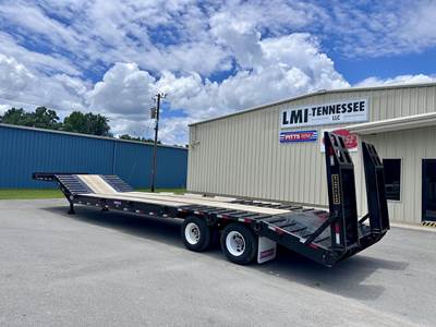 Pitts LB35-33CS Drop Deck Trailer