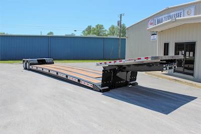 JET 53x102 Steel Equipment Transport Trailer - Air Ride, Fixed Axle