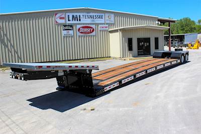 JET 53x102 Steel Equipment Transport Trailer - Air Ride, Fixed Axle