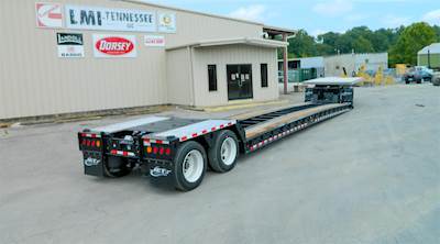 JET CONST DETACH-STEEL Equipment Transport Trailer