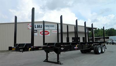 Pitts LT40-L-STRAIGHT Log Trailer