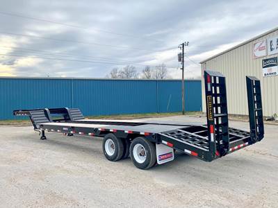 Pitts LB25-33 Lowboy Trailer