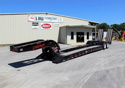 Pitts LB35-22DC Lowboy Trailer