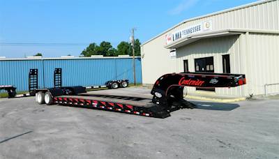 Pitts LB35-22DC Lowboy Trailer